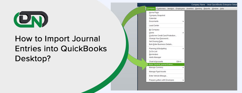 Import Journal Entries into QuickBooks Desktop