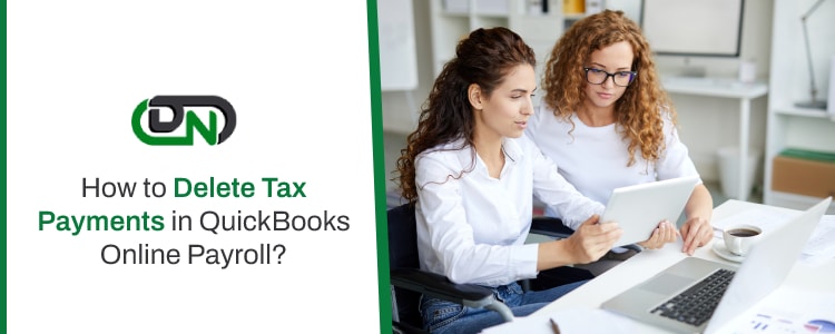 Delete Tax Payments in QuickBooks Online Payroll