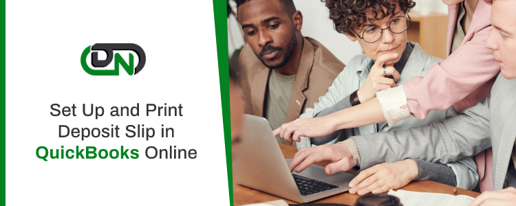 Set Up and Print Deposit Slip in QuickBooks Online