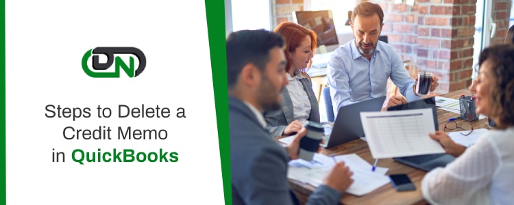 Delete a Credit Memo in QuickBooks