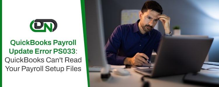 QuickBooks Payroll Update Error PS033