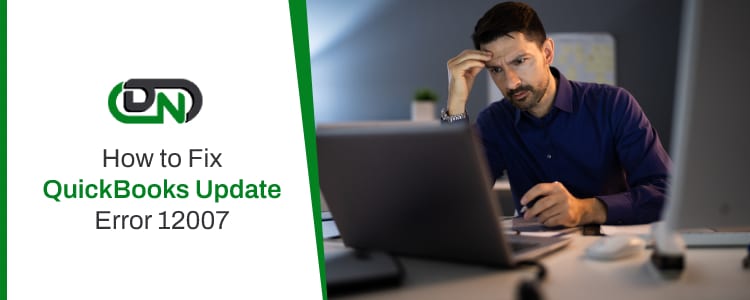 QuickBooks Update Error 12007