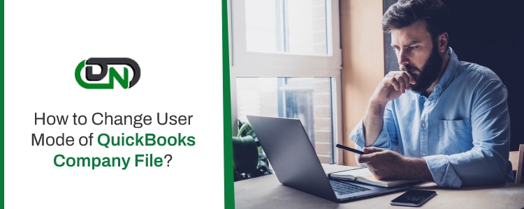 Change User Mode of QuickBooks Company File