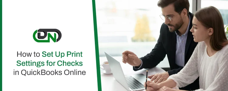 Set Up Print Settings for Checks in QuickBooks Online