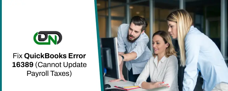 QuickBooks Error 16389